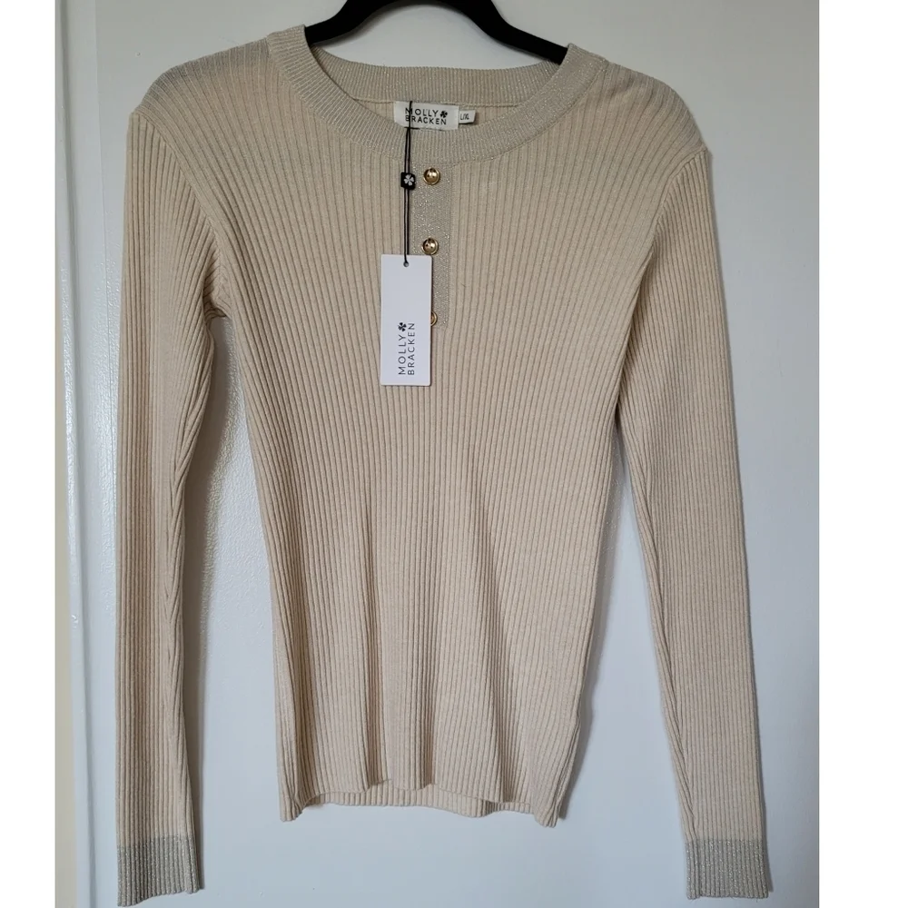 Molly Bracken Rib Knit Top - Picture 3 of 10